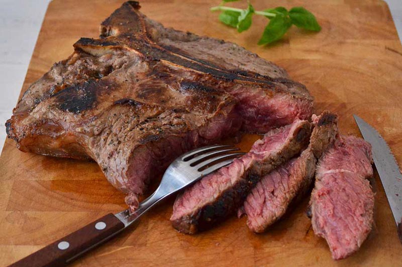 Talijanski Tbone Pripremite odrezak Fiorentina