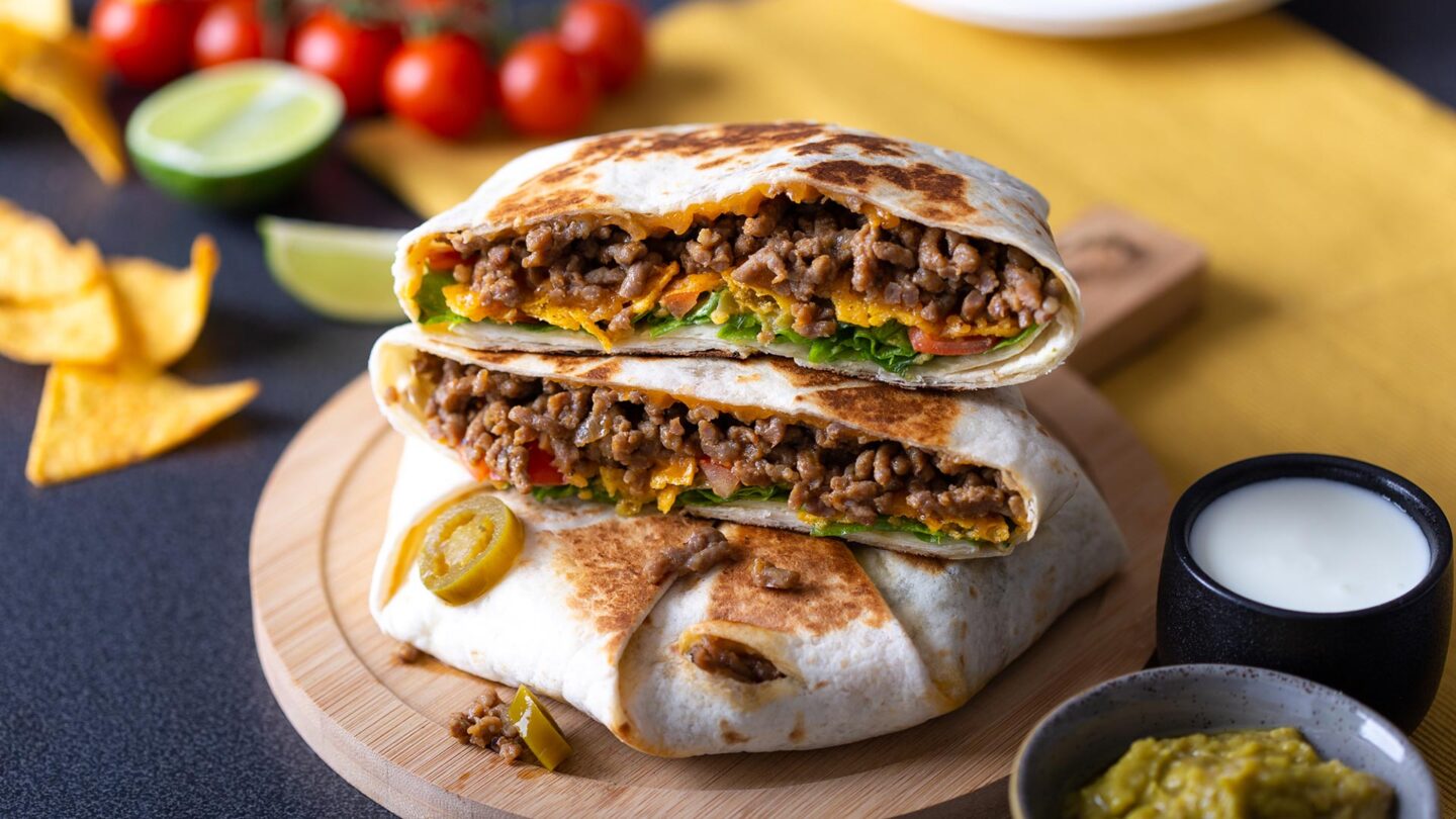 Crunchwrap: Punjena hrskava tortilja pečena u tavi