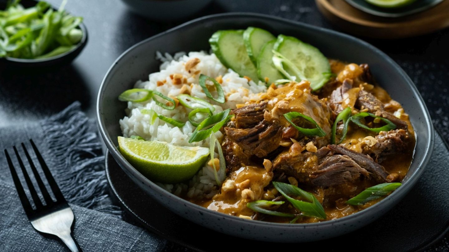 Trgana junetina u curry umaku