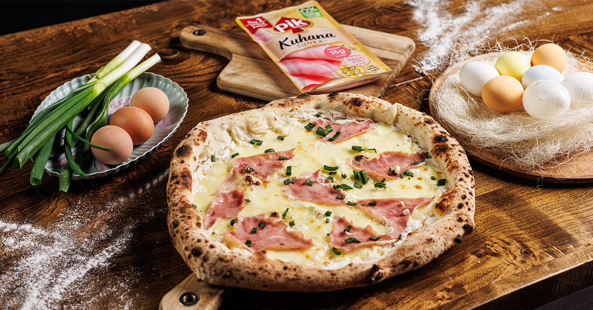 Proljetna pizza – spoj sezonskih sastojaka